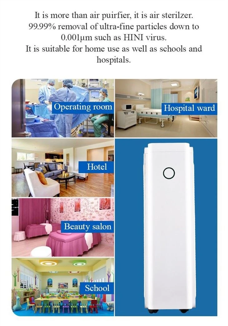 BKJ-60C 2021 New Home Air Purifier With 3 Filters