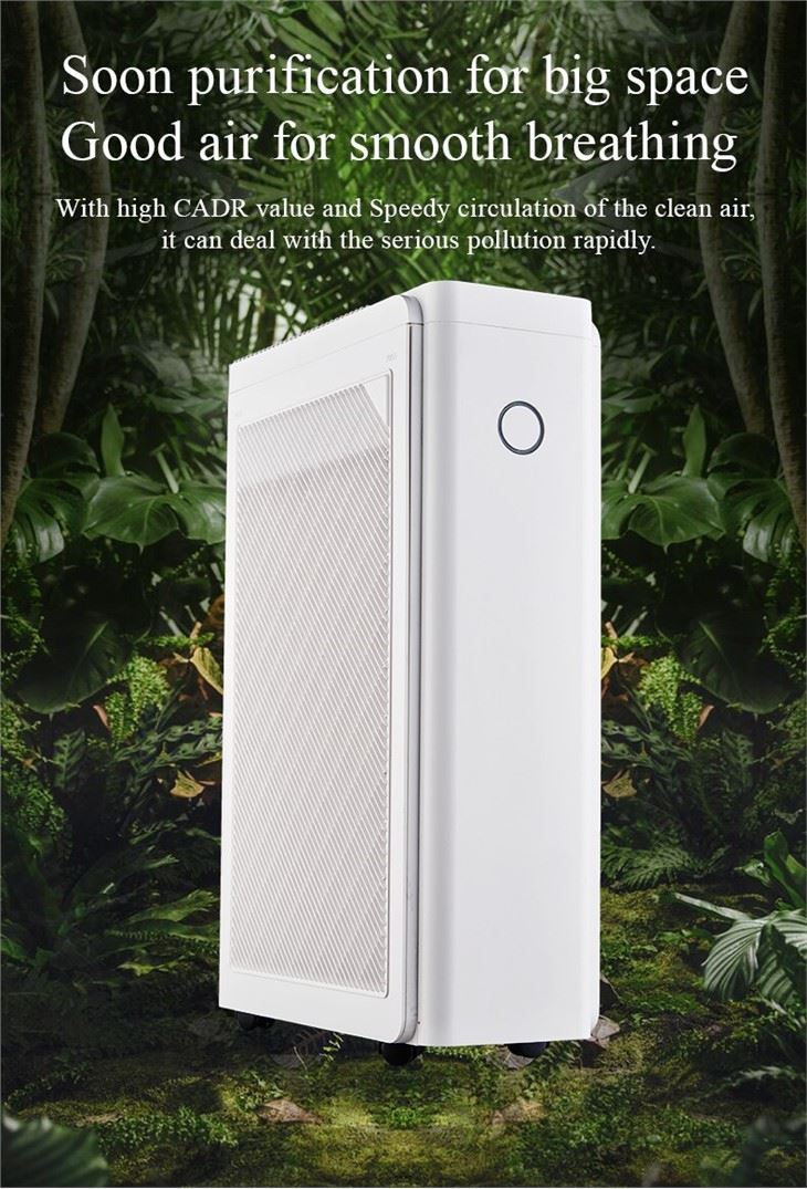 BKJ-60C 2021 New Home Air Purifier With 3 Filters
