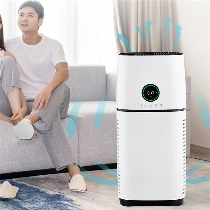 BKJ-50 Clean Fresh Air HEPA Filter Dust Sensor Air Purifier